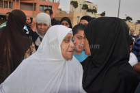  بالصور: عودة الفوج الثالث من معتمري مدينة يافا إلى ديارهم سالمين